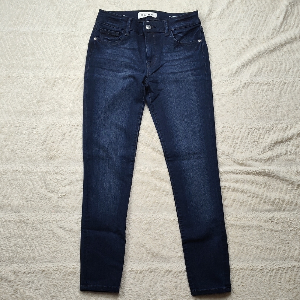 DL1961 Women Denim Blue Jeans Dark Wash Skinny Size 26